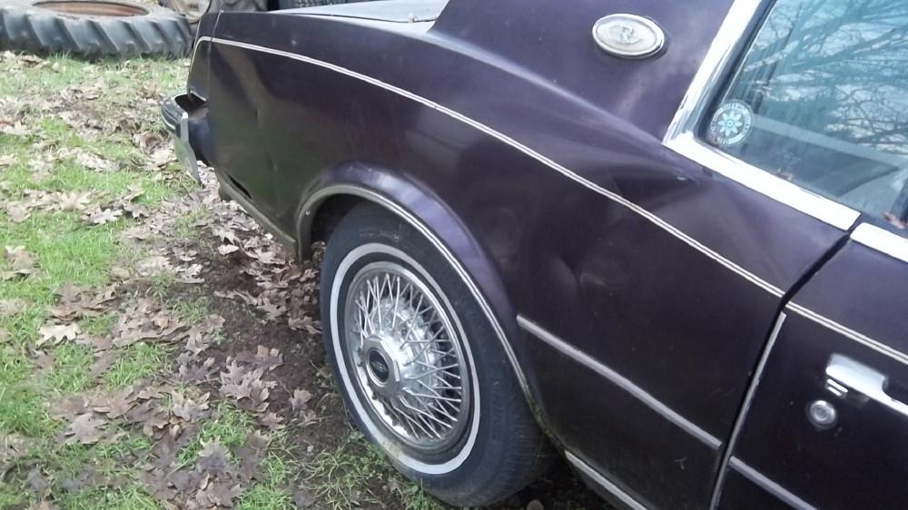 1985 Buick Riviera Right Rear Quarter Panel