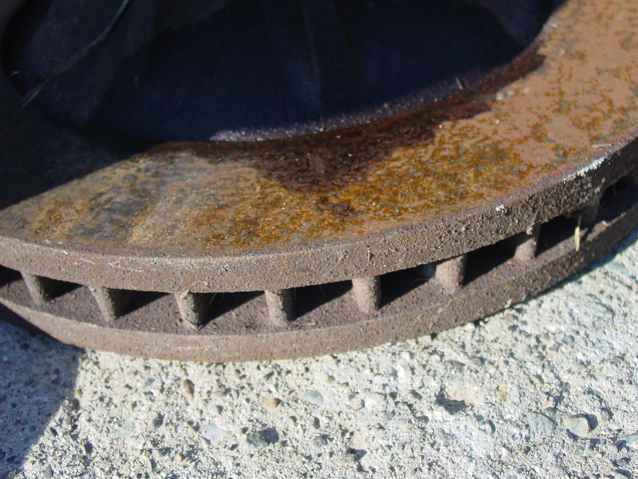 1990 Chevy One Ton Dually 2WD Front Rotors and Calipers